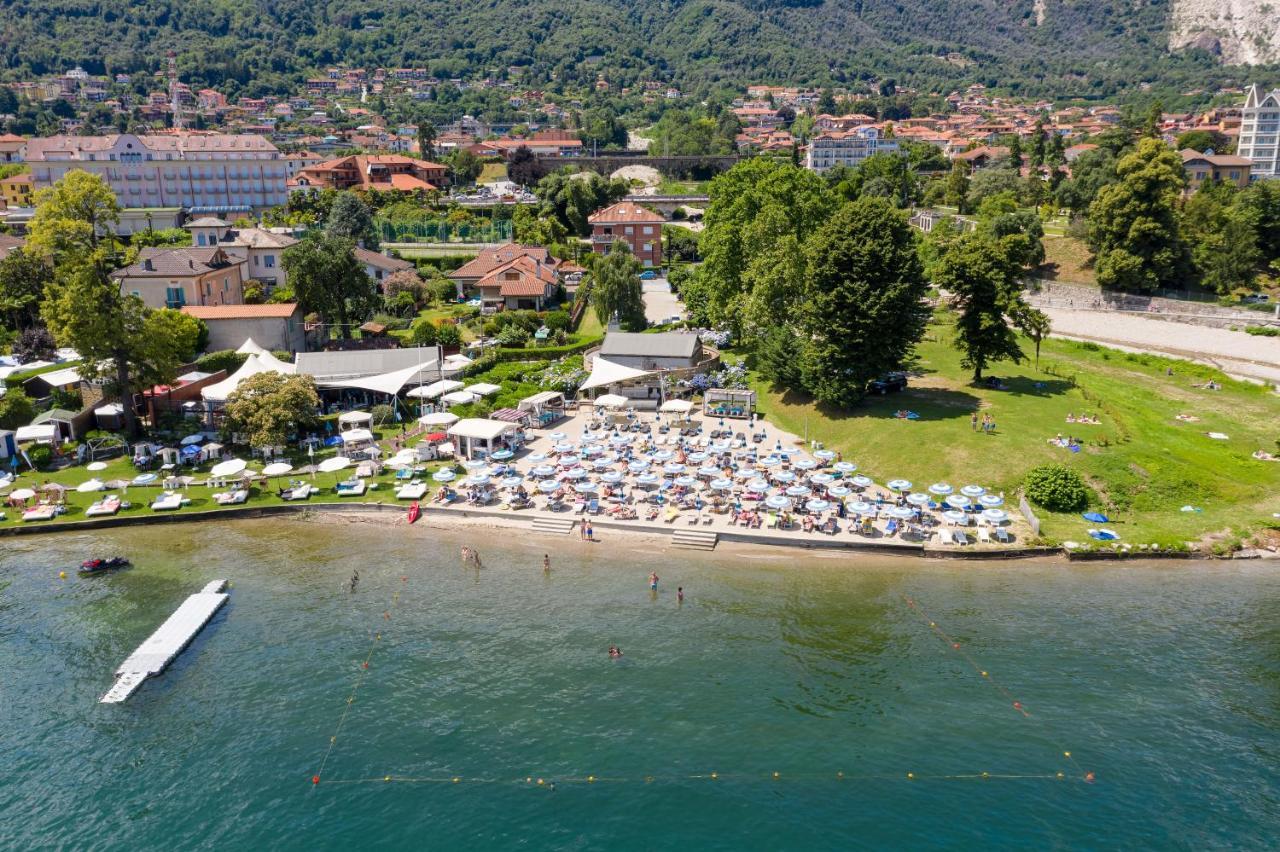 Baveno Beach - Charming Flat With Garden Bagian luar foto